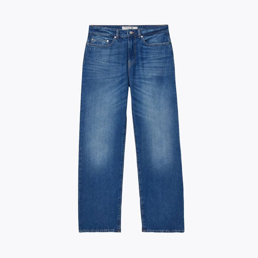 Lacoste 5 Pocket Straight Cut Jeans LS Denim Blue S