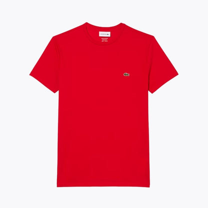 Lacoste Cotton Pima T-Shirt LS Rouge S