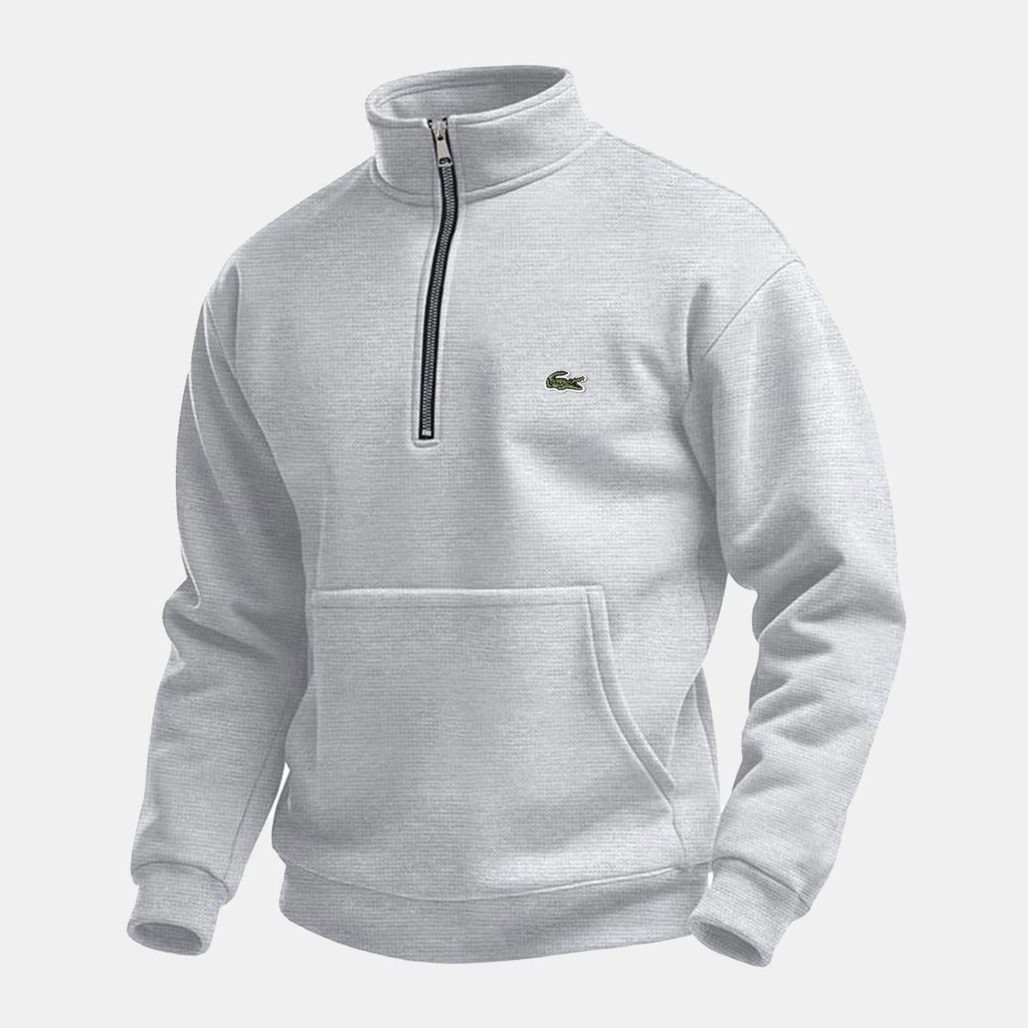 Lacoste Half Zip Sweater LS Dark Gray S