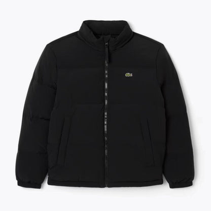 Lacoste Water-Repellent Hooded Down Jacket LS Black S