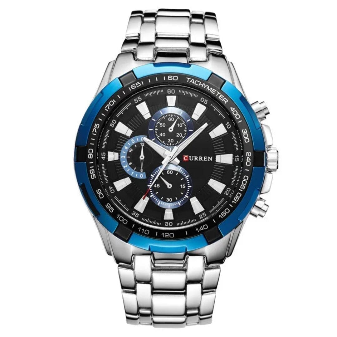 Poedagar Enigmatic LS Silver Blue