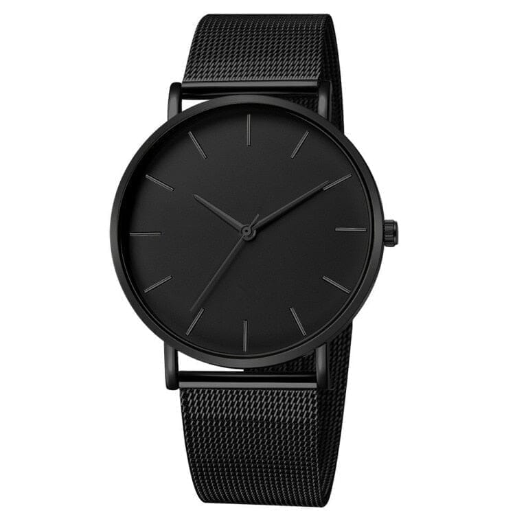 Poedagar Monaco LS Minimalist Black