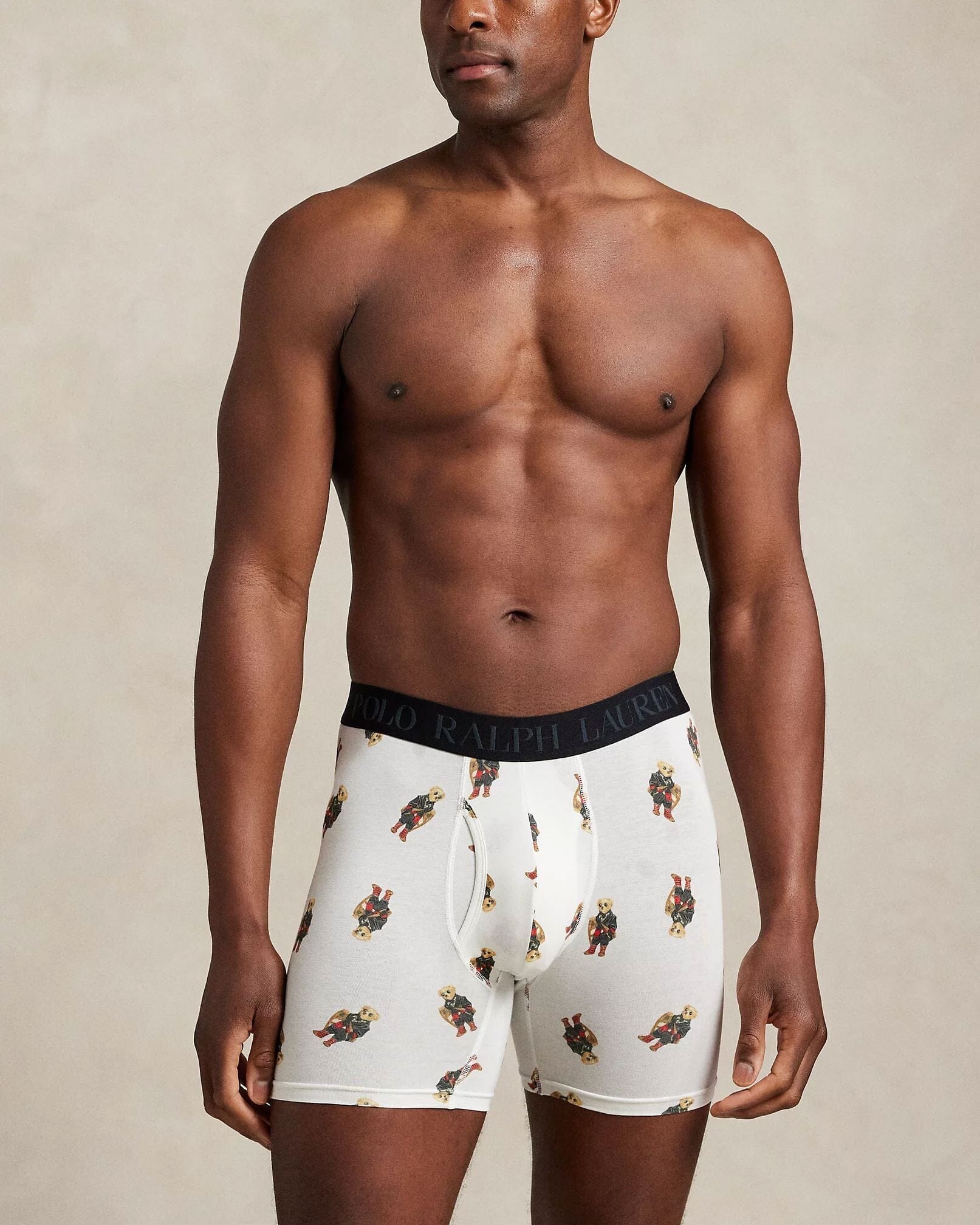 Ralph Lauren 4D-Flex Polo Bear Boxer Brief 3-Pack LS