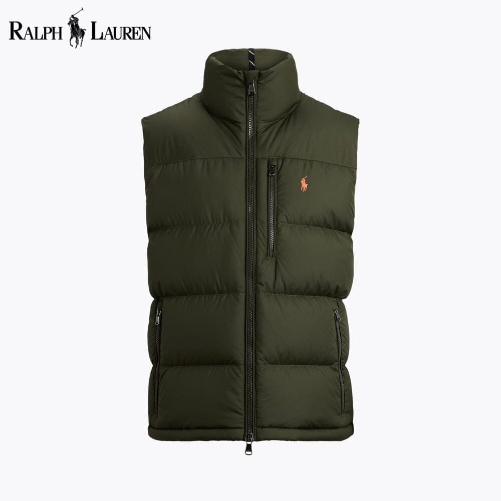 Ralph Lauren Gorham Down Gilet LS Olive Green S