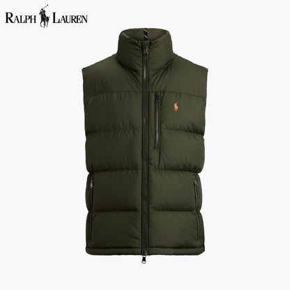 Ralph Lauren Gorham Down Gilet LS Olive Green S