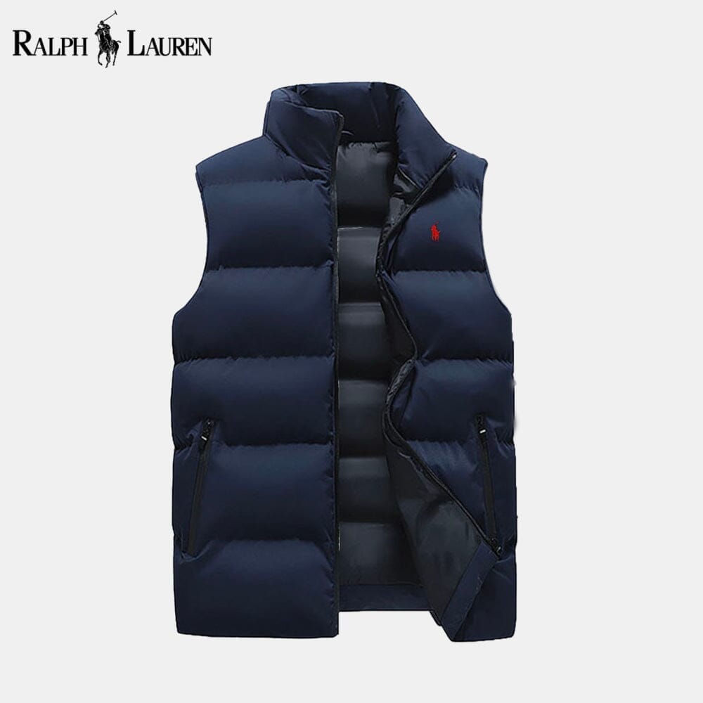 Ralph Lauren Insulated Down Puffer Waistcoat LS Navy blue S