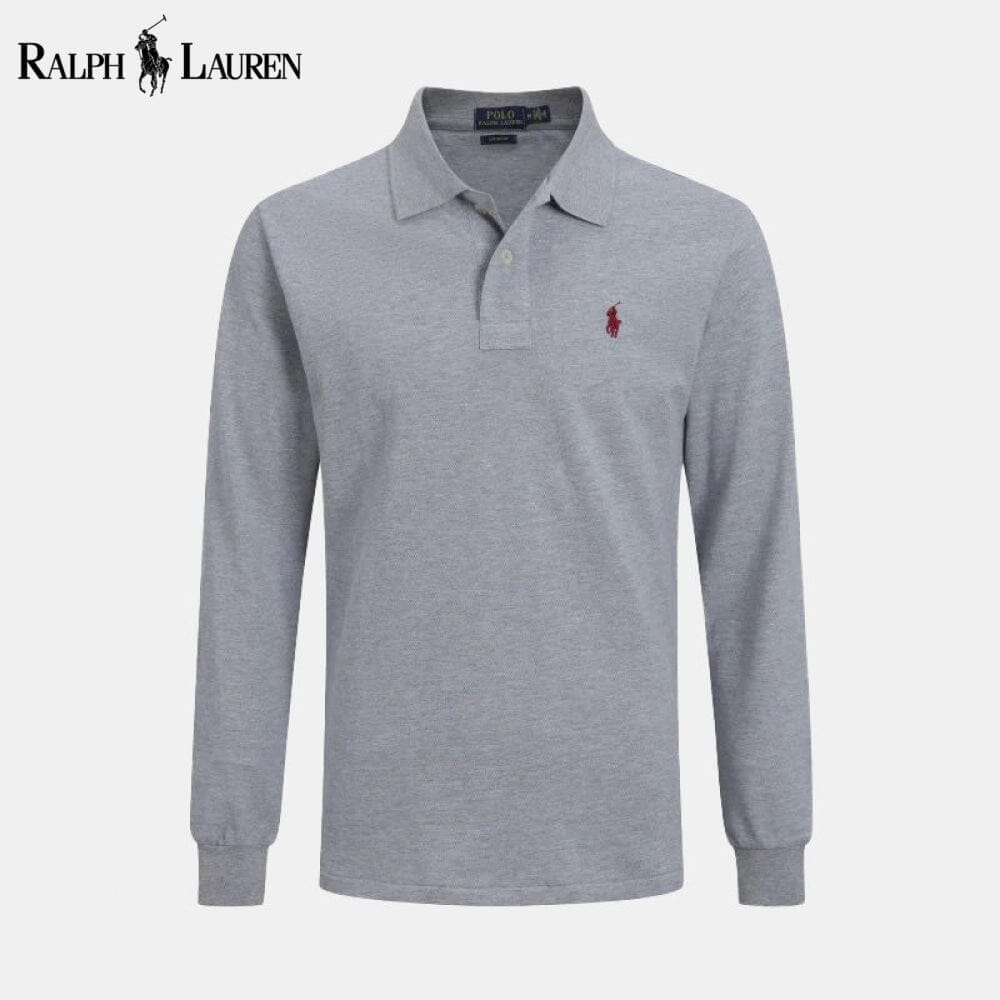 Ralph Lauren Long Slim Fit Dress Shirt LS Gray S