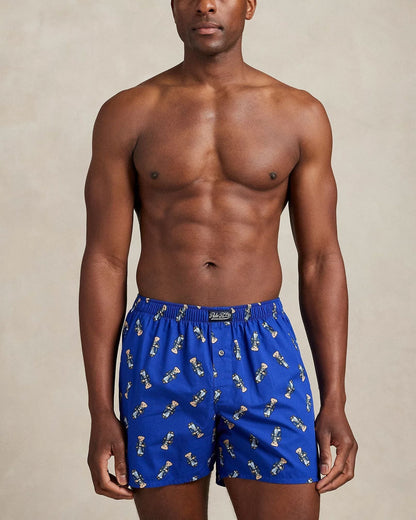 Ralph Lauren Polo Bear Cotton Boxer LS