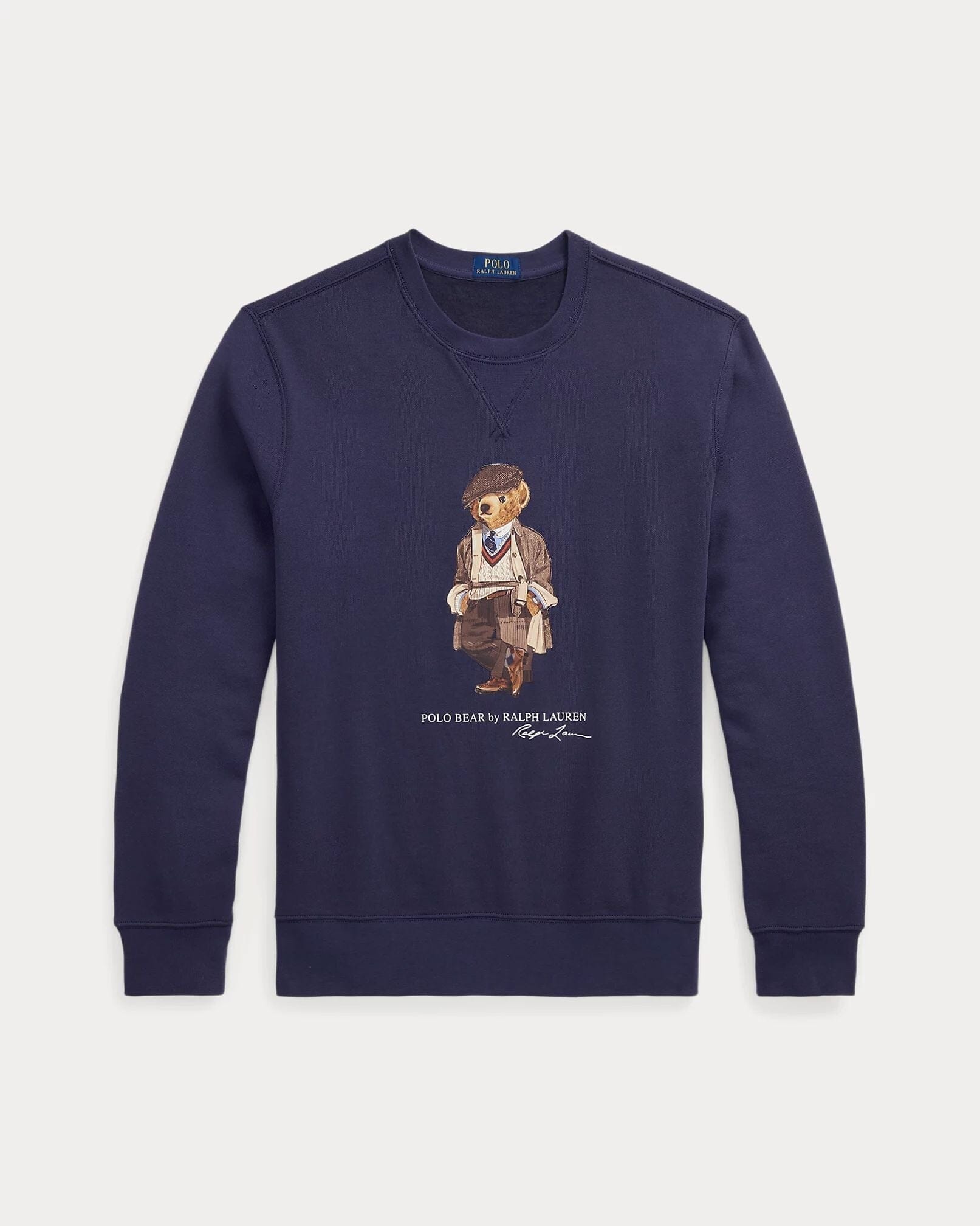 Ralph Lauren Polo Bear Fleece Sweatshirt LS Faded blue S