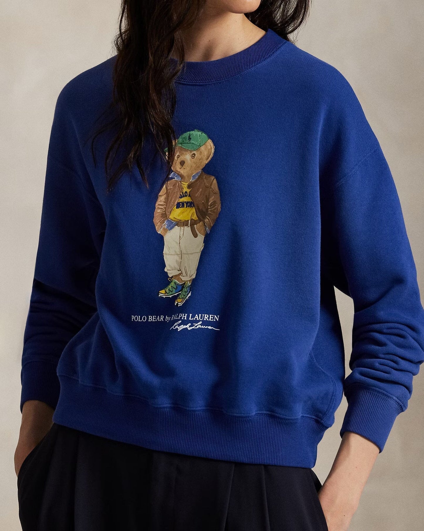 Ralph Lauren Polo Bear Lightweight Fleece Crewneck LS