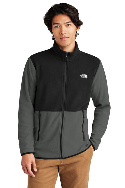 The North Face Glacier Full-Zip Fleece Jacket LS Asphalt Grey/ Black S