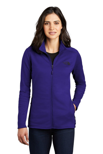The North Face Women's Skyline Full-Zip Fleece Jacket LS Lapis Blue 2XL