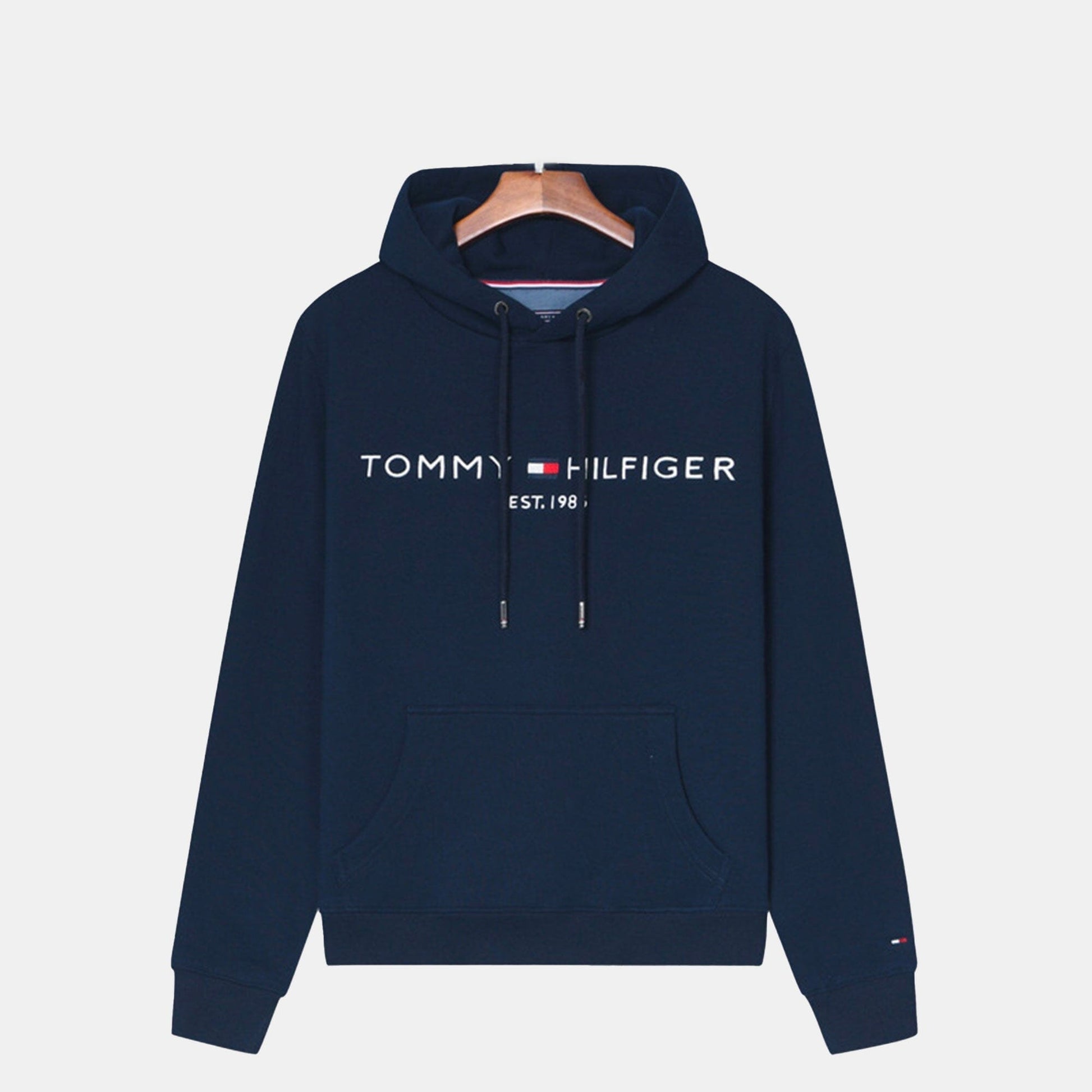 Tommy Hilfiger Premium Cotton Hoodie LS Blue S