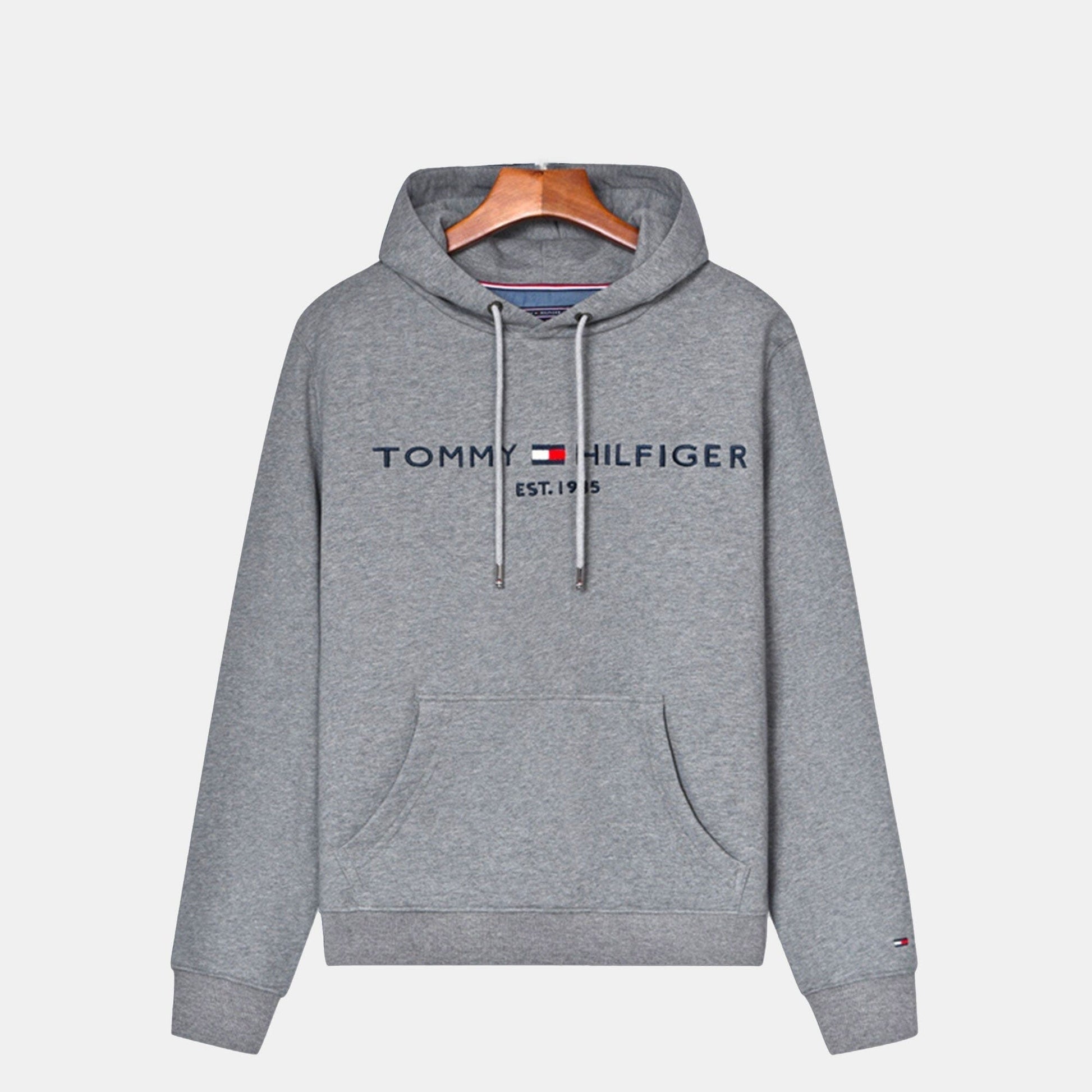 Tommy Hilfiger Premium Cotton Hoodie LS Light gray S